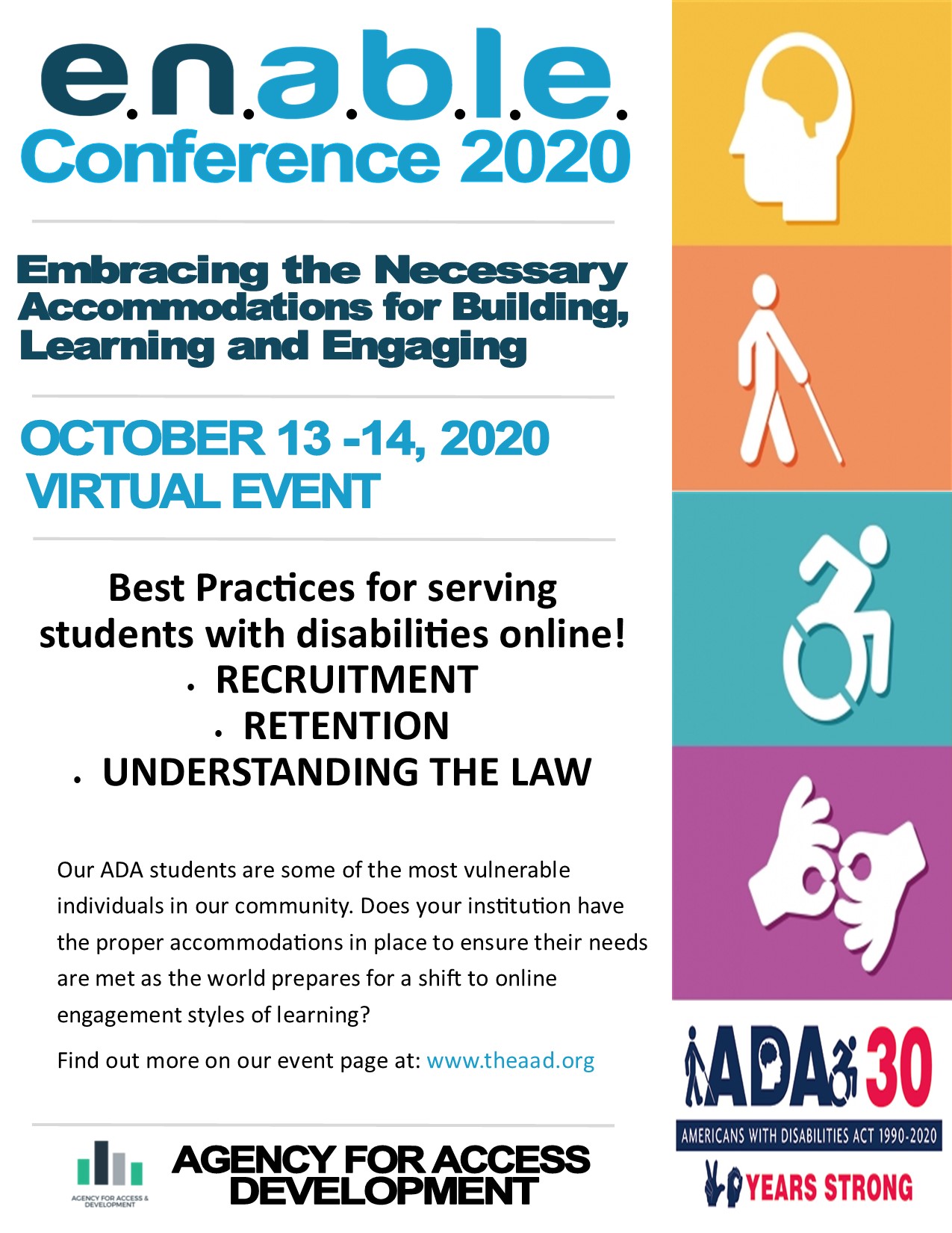 Enable Conference Flyer